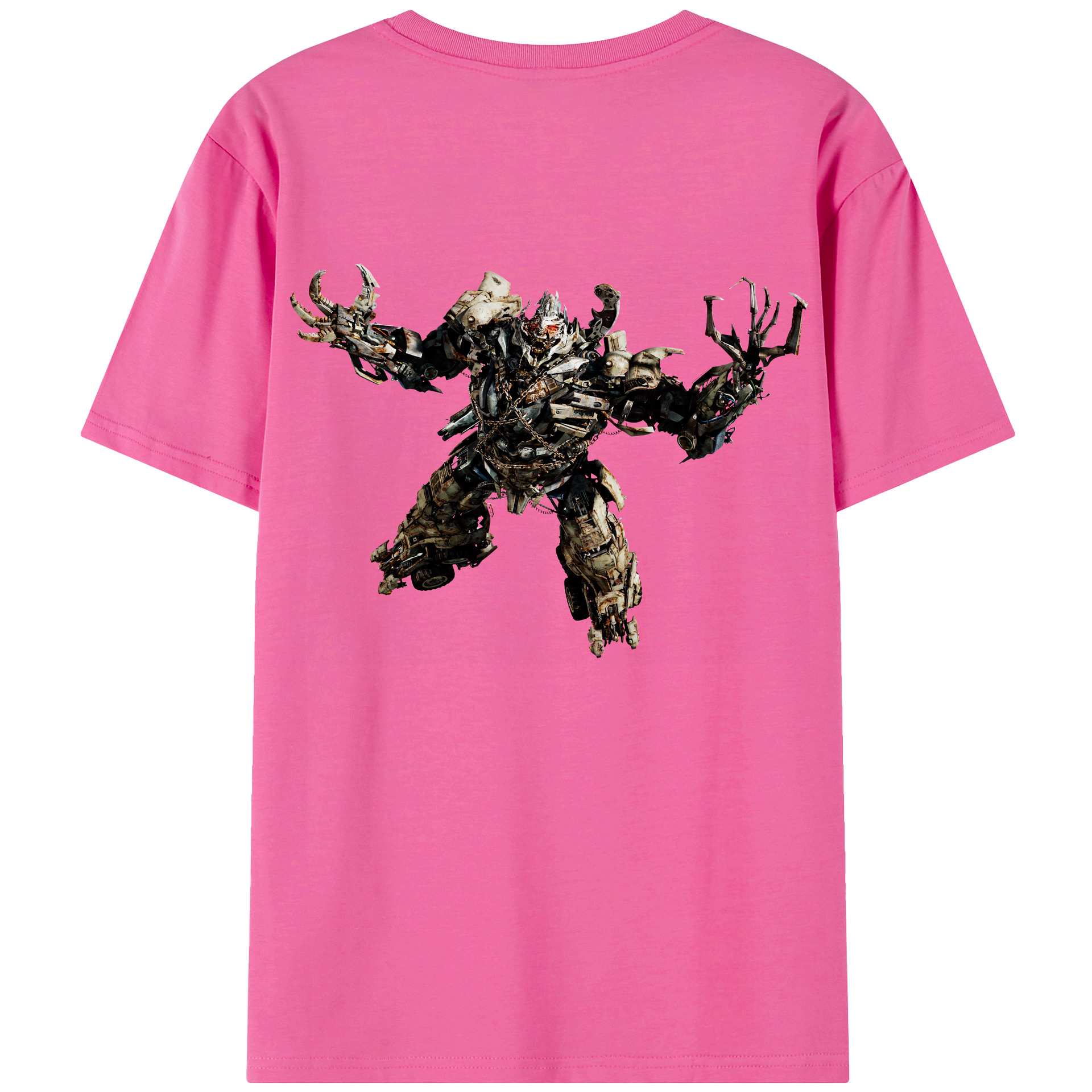 （画像用） Transformers トランスフォーマー レディース半袖Tシャツ(バックプリント)